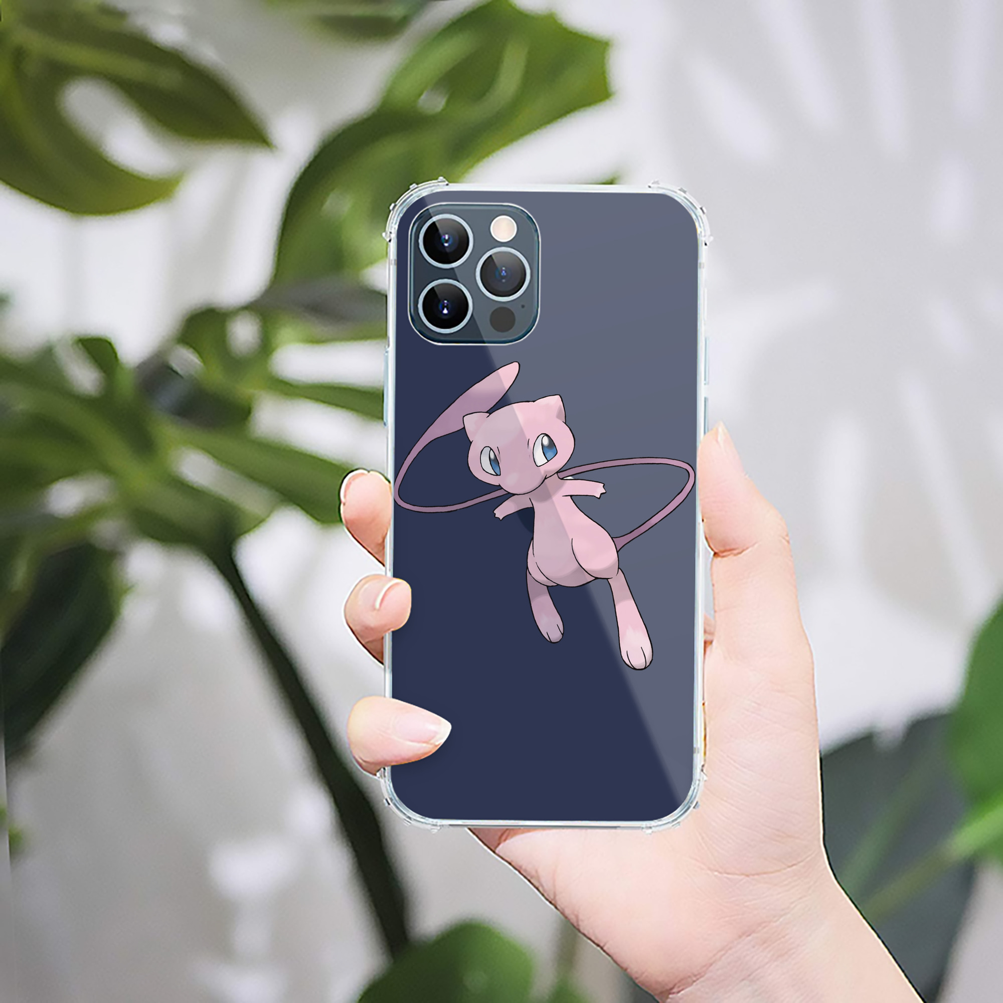 （画像用） ポケットモンスター Pokémon 【iPhone 12シリーズ対応】透明スマホケース（クリアソフトケース）